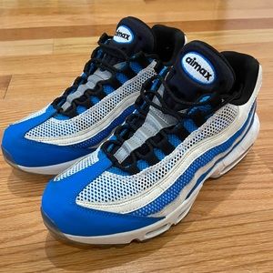 Nike Air Max 95 Essential Blue White Black Size 9 used